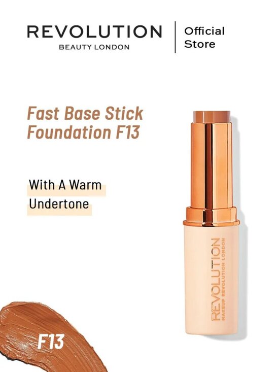 Makeup Revolution Other - Revolution Fast Base Stick Foundation - F13